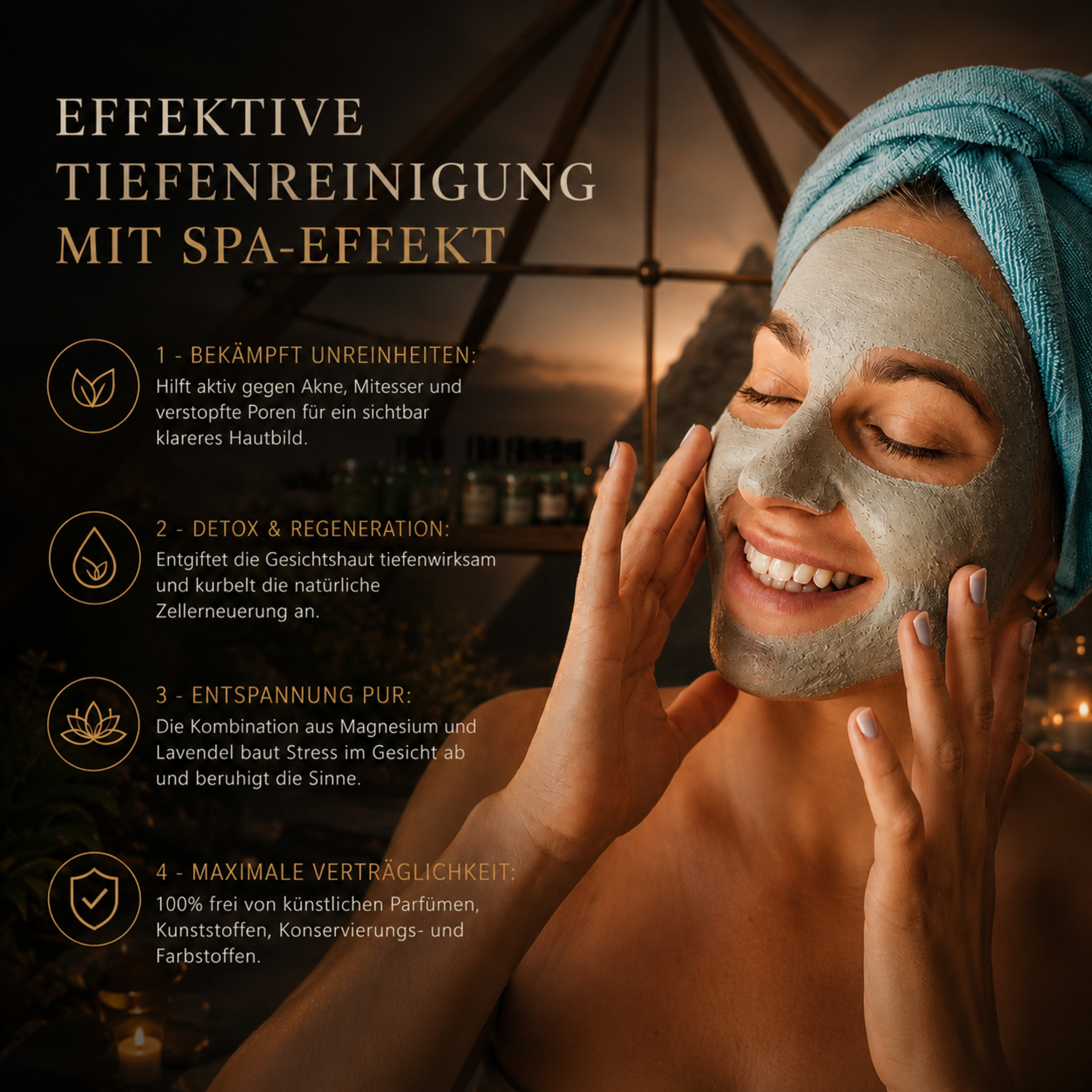 Gesichts Maske Detox – Bild 4