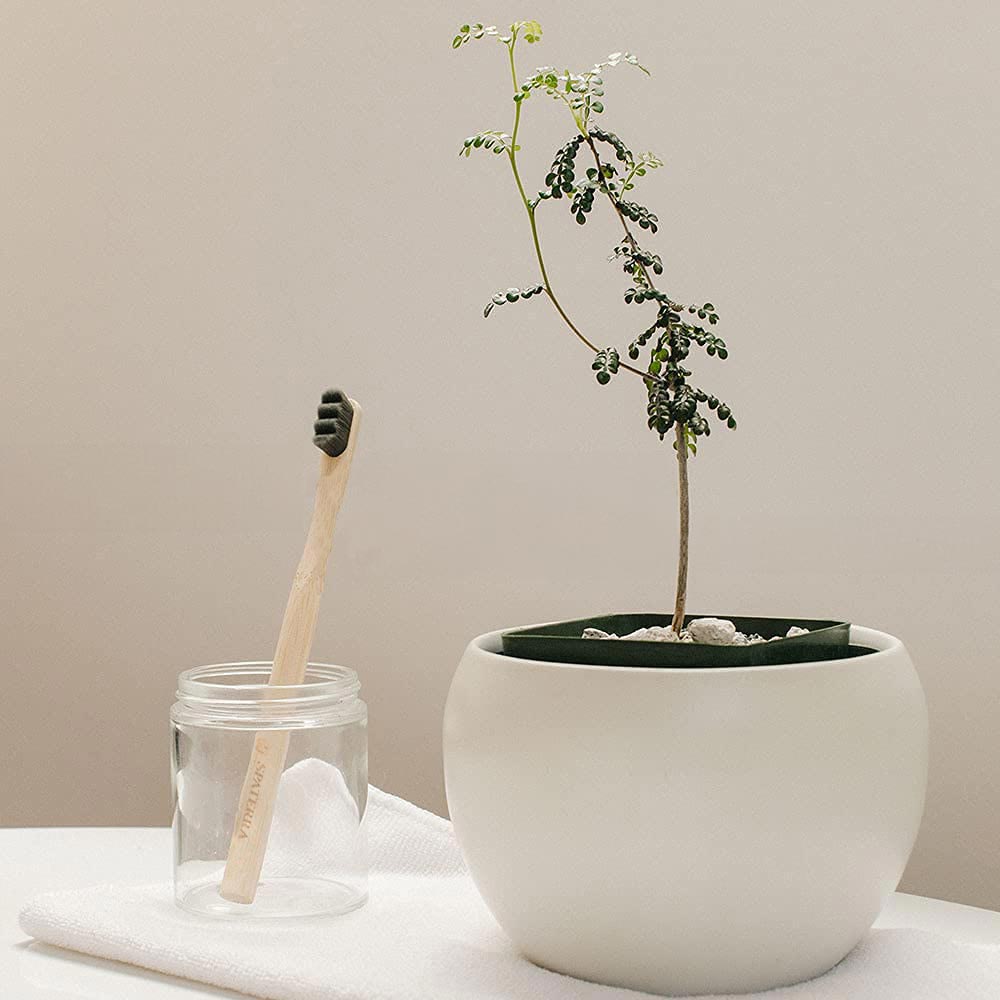 Nano Zahnbürste Bambus biologisch abbaubar – Bild 4