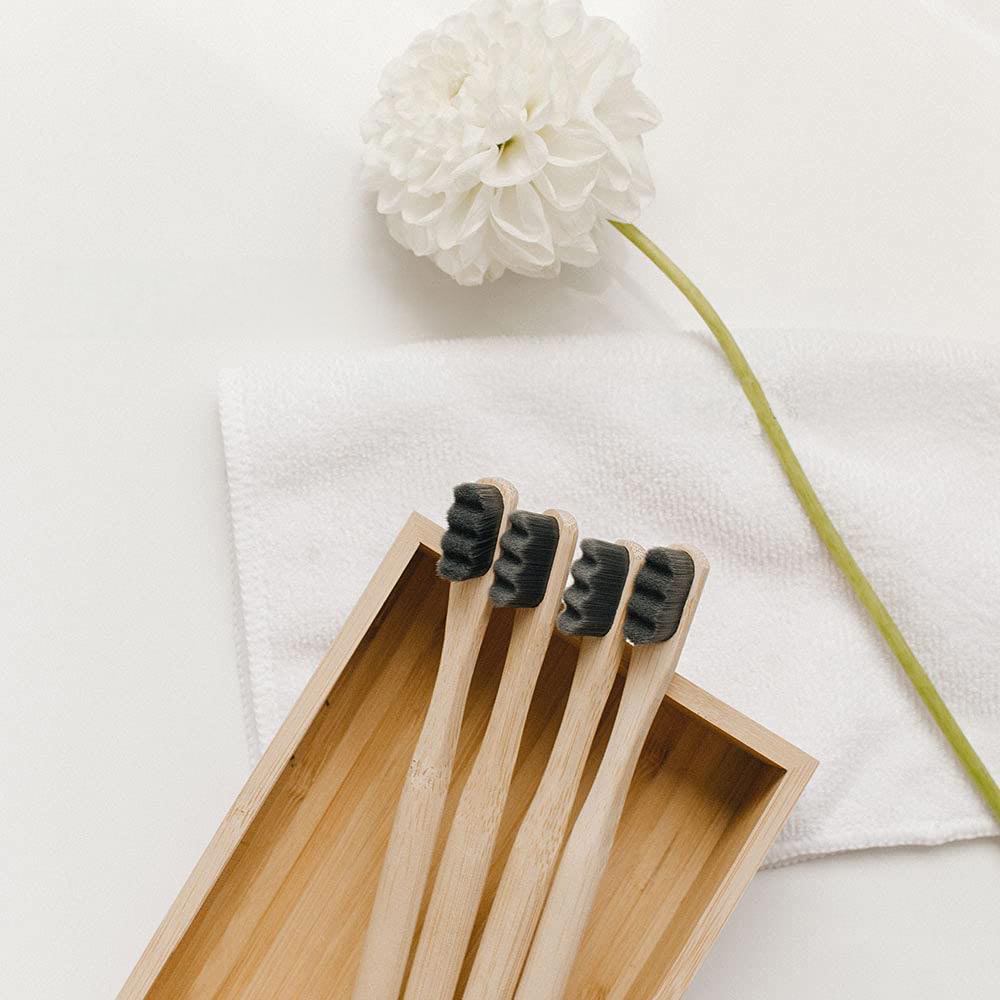 Nano Zahnbürste Bambus biologisch abbaubar – Bild 2