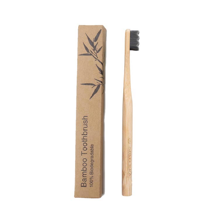 Nano Zahnbürste Bambus biologisch abbaubar